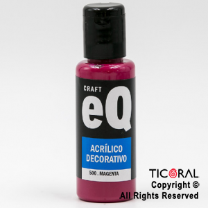 ACRIL.DECOR.EQ 500 MAGENTA 50ML X 1